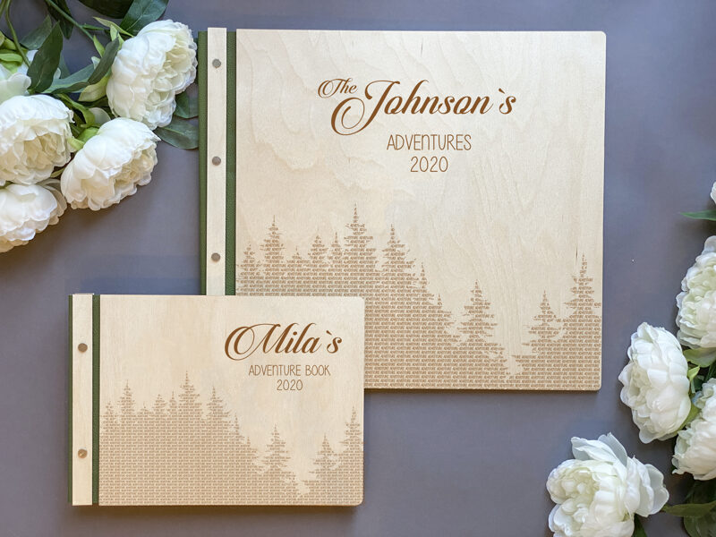 Foto albums Adventure ar ādas maliņu