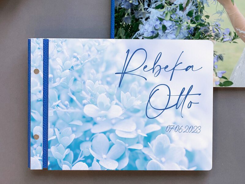 Foto albums Dizains Nr.41 ar ādas maliņu